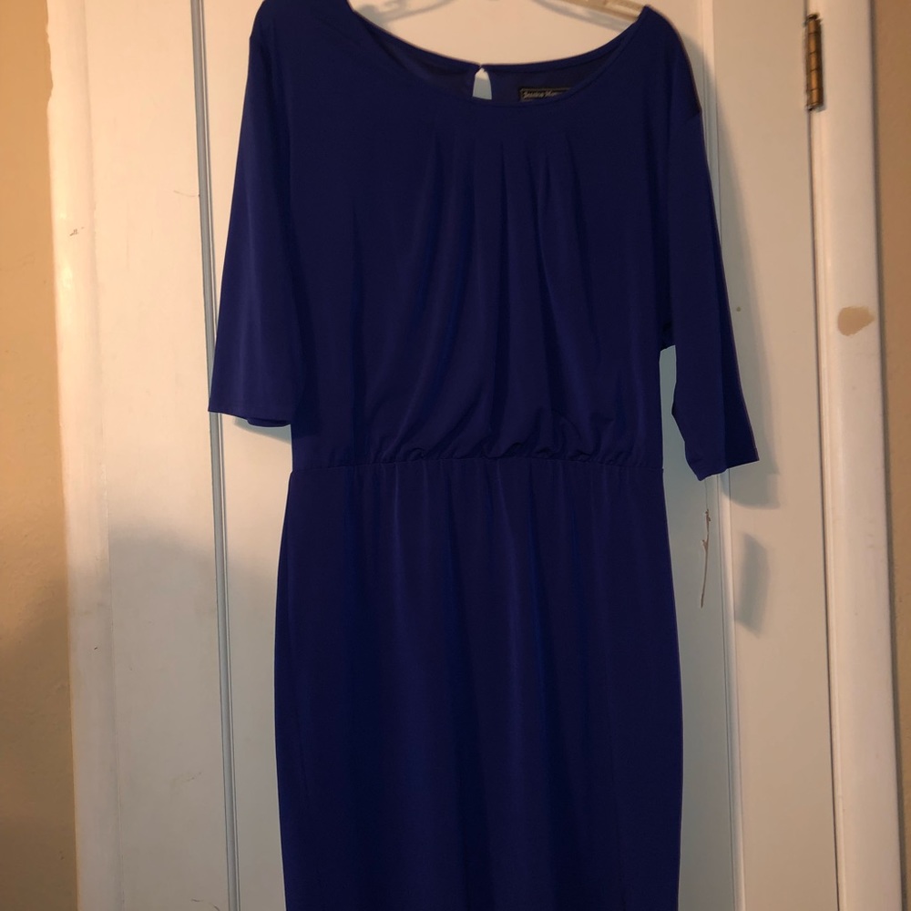 Navy blue dress